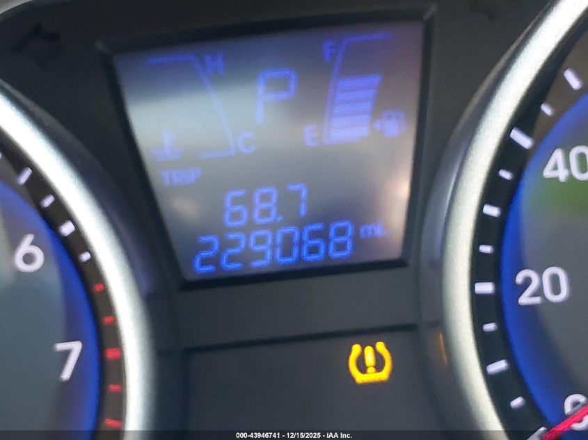 2013 Hyundai Tucson Gls VIN: KM8JUCAC1DU685834 Lot: 43946741