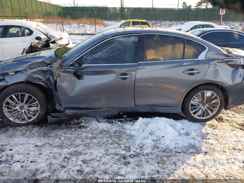 2024 Infiniti Q50 Luxe Awd VIN: JN1EV7BR2RM630218 Lot: 43946753
