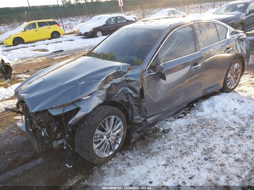 2024 Infiniti Q50 Luxe Awd VIN: JN1EV7BR2RM630218 Lot: 43946753
