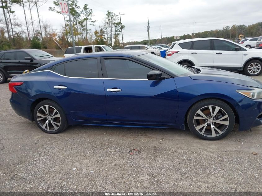 2017 Nissan Maxima 3.5 S VIN: 1N4AA6AP4HC384266 Lot: 43946754