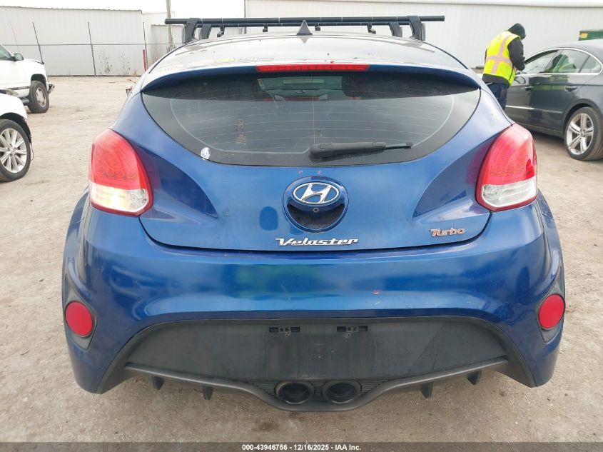 2015 Hyundai Veloster Turbo VIN: KMHTC6AE4FU241994 Lot: 43946756