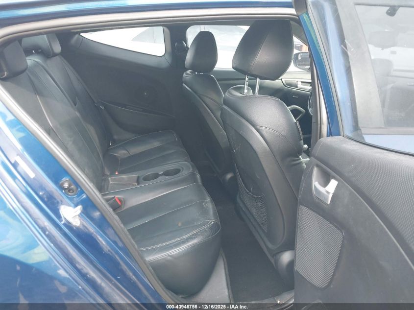 2015 Hyundai Veloster Turbo VIN: KMHTC6AE4FU241994 Lot: 43946756