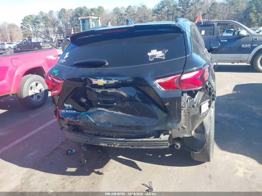 2021 Chevrolet Blazer Fwd 1Lt VIN: 3GNKBBRA3MS527773 Lot: 43946765