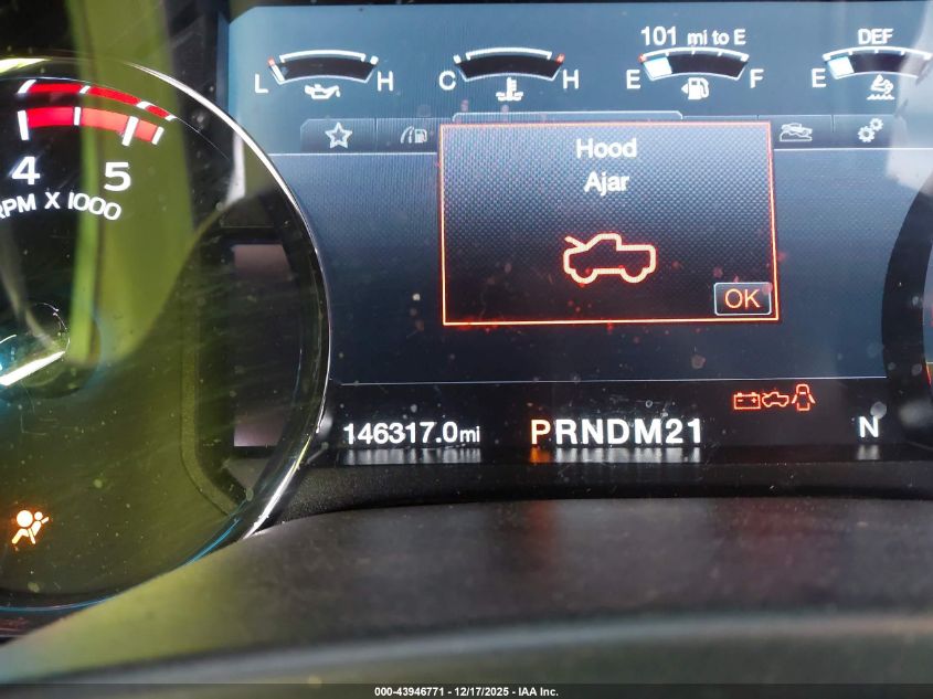 2019 Ford F-250 Lariat VIN: 1FT7W2BT4KEF09322 Lot: 43946771