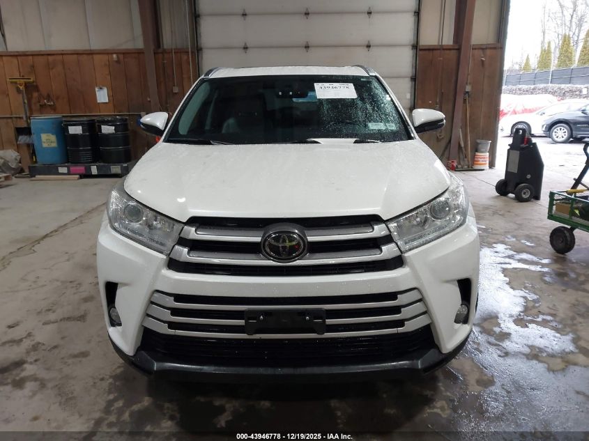2019 Toyota Highlander Xle VIN: 5TDJZRFHXKS583351 Lot: 43946778