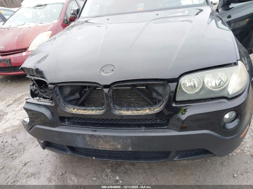 2008 BMW X3 3.0Si VIN: WBXPC93408WJ11958 Lot: 43946800