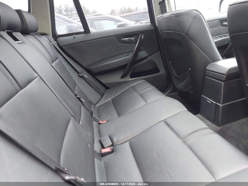 2008 BMW X3 3.0Si VIN: WBXPC93408WJ11958 Lot: 43946800