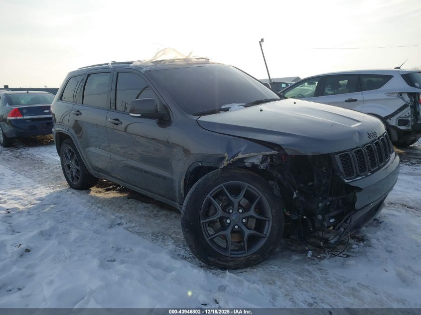 2021 Jeep Grand Cherokee 80Th Anniversary 4X4 VIN: 1C4RJFBG1MC855215 Lot: 43946802