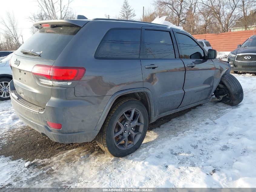 2021 Jeep Grand Cherokee 80Th Anniversary 4X4 VIN: 1C4RJFBG1MC855215 Lot: 43946802