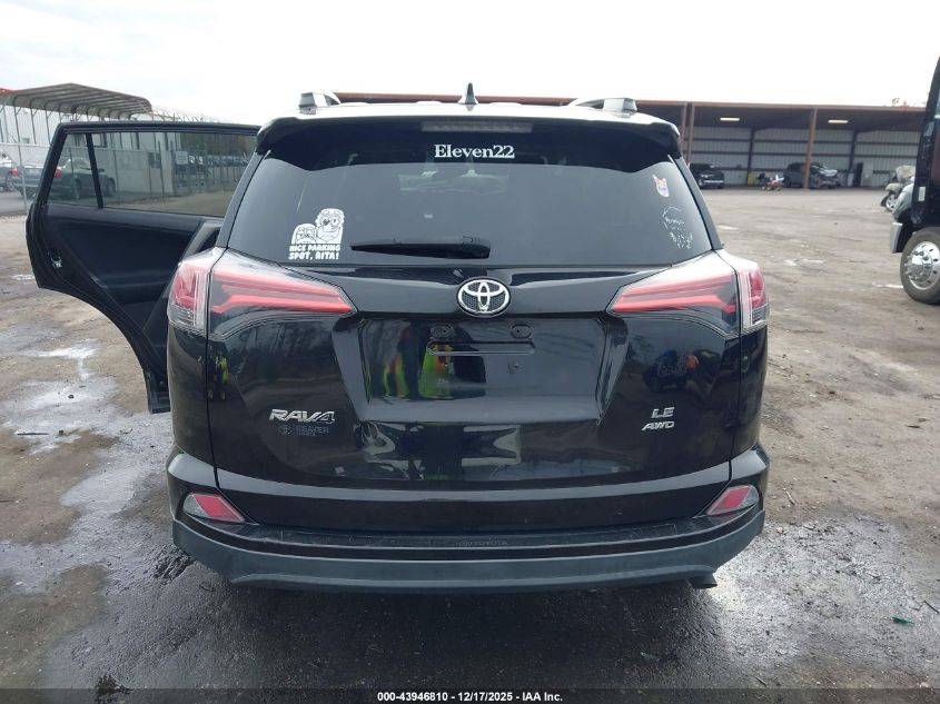 2018 Toyota Rav4 Le VIN: 2T3BFREV4JW845253 Lot: 43946810