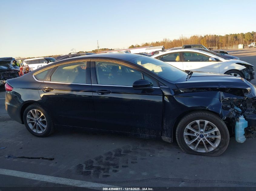 2019 Ford Fusion Se VIN: 3FA6P0HD9KR279096 Lot: 43946811