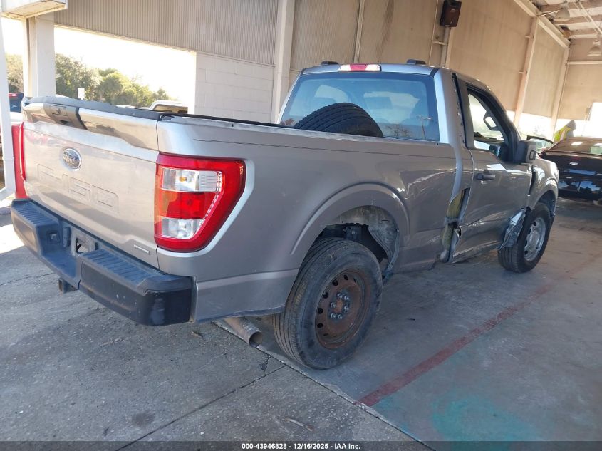 2021 Ford F-150 Xl VIN: 1FTMF1CP5MKE63017 Lot: 43946828