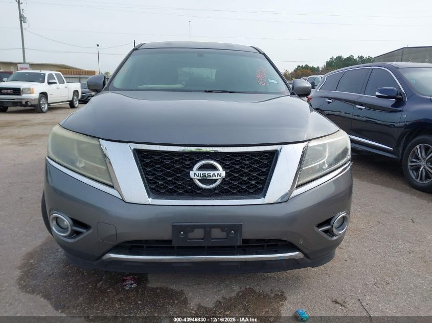 2015 Nissan Pathfinder S VIN: 5N1AR2MN5FC616159 Lot: 43946830