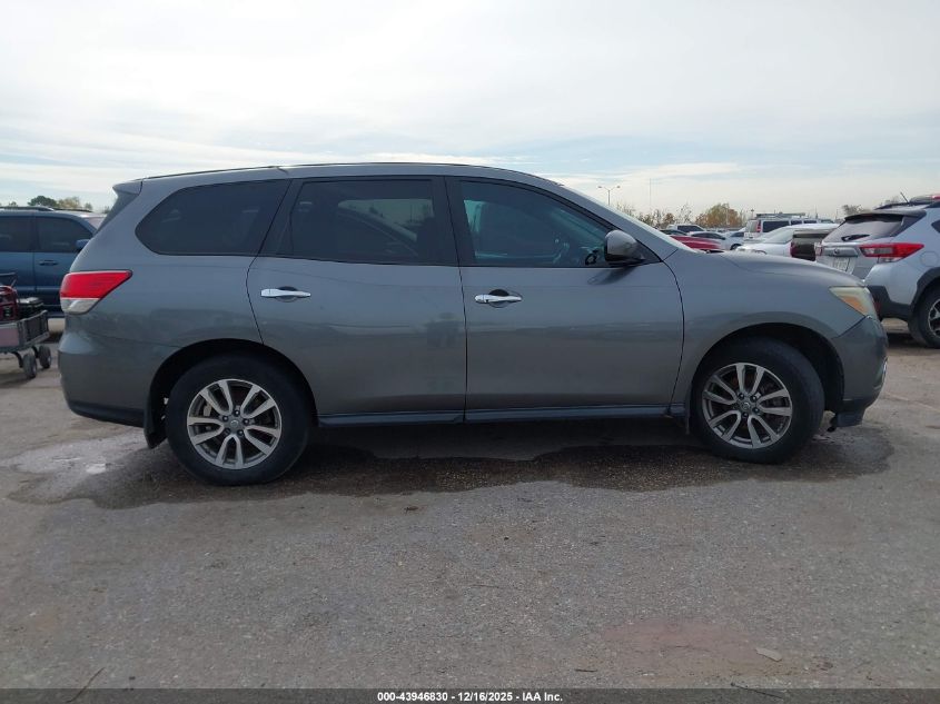 2015 Nissan Pathfinder S VIN: 5N1AR2MN5FC616159 Lot: 43946830