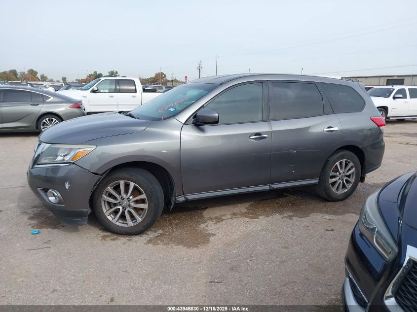 2015 Nissan Pathfinder S VIN: 5N1AR2MN5FC616159 Lot: 43946830