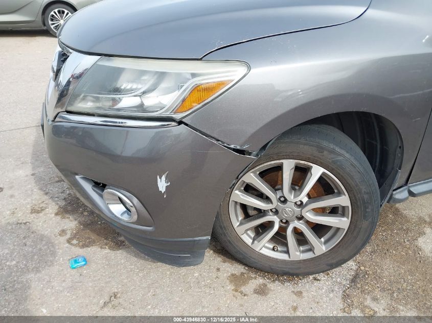 2015 Nissan Pathfinder S VIN: 5N1AR2MN5FC616159 Lot: 43946830