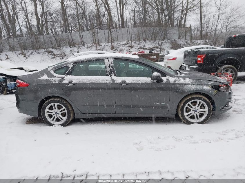 2018 Ford Fusion Hybrid S VIN: 3FA6P0UUXJR286370 Lot: 43946850