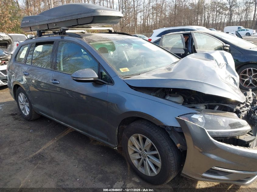 2019 Volkswagen Golf Sportwagen 1.4T S/1.4T Se VIN: 3VWY57AUXKM511825 Lot: 43946857