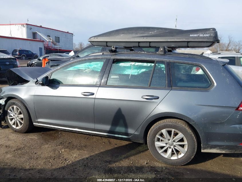 2019 Volkswagen Golf Sportwagen 1.4T S/1.4T Se VIN: 3VWY57AUXKM511825 Lot: 43946857