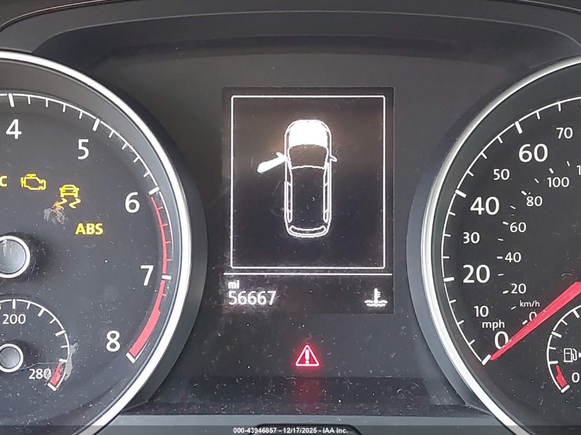 2019 Volkswagen Golf Sportwagen 1.4T S/1.4T Se VIN: 3VWY57AUXKM511825 Lot: 43946857