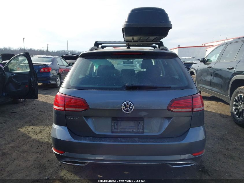 2019 Volkswagen Golf Sportwagen 1.4T S/1.4T Se VIN: 3VWY57AUXKM511825 Lot: 43946857