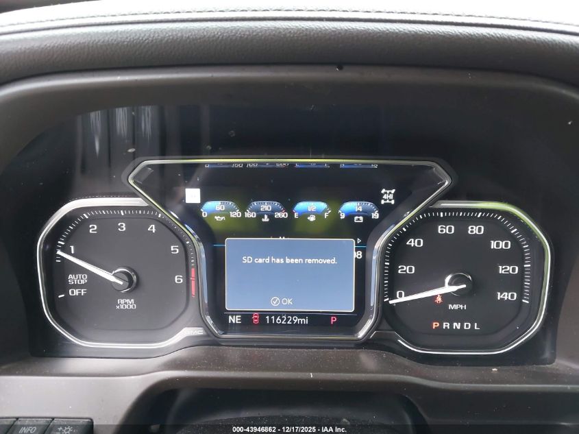 2021 GMC Sierra 1500 4Wd Short Box Denali VIN: 1GTU9FEL0MZ354017 Lot: 43946862