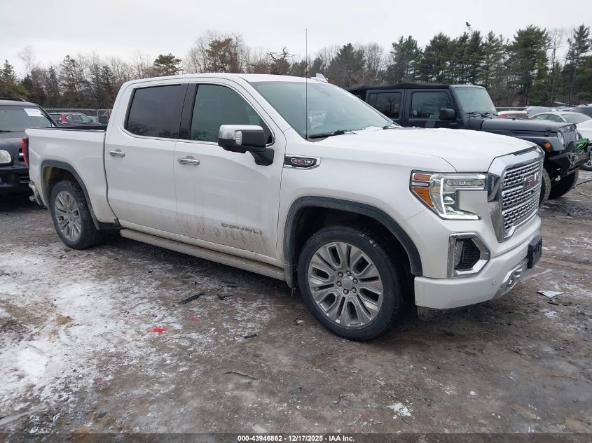 2021 GMC Sierra 1500 4Wd Short Box Denali VIN: 1GTU9FEL0MZ354017 Lot: 43946862