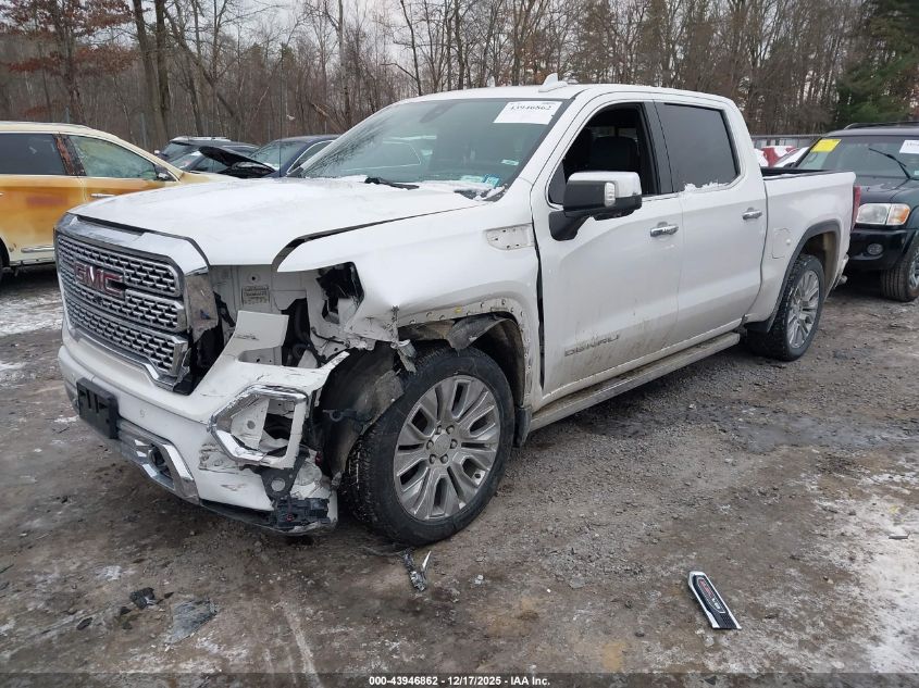 2021 GMC Sierra 1500 4Wd Short Box Denali VIN: 1GTU9FEL0MZ354017 Lot: 43946862