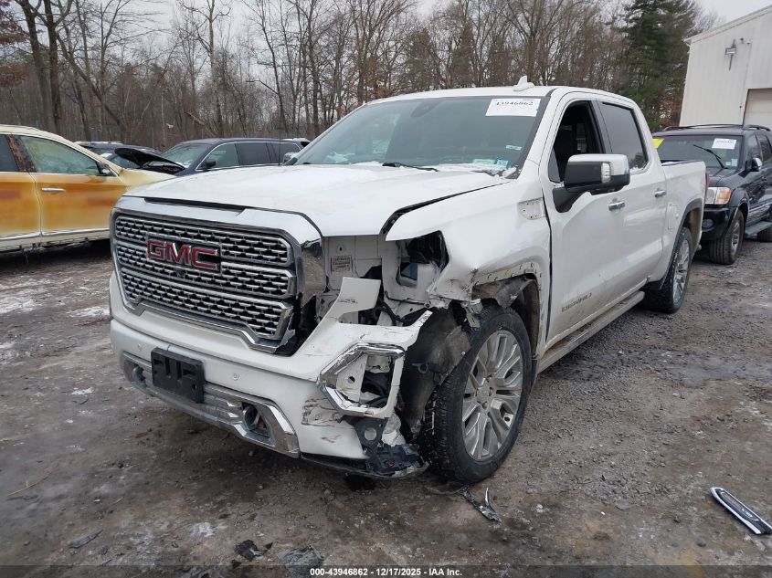 2021 GMC Sierra 1500 4Wd Short Box Denali VIN: 1GTU9FEL0MZ354017 Lot: 43946862