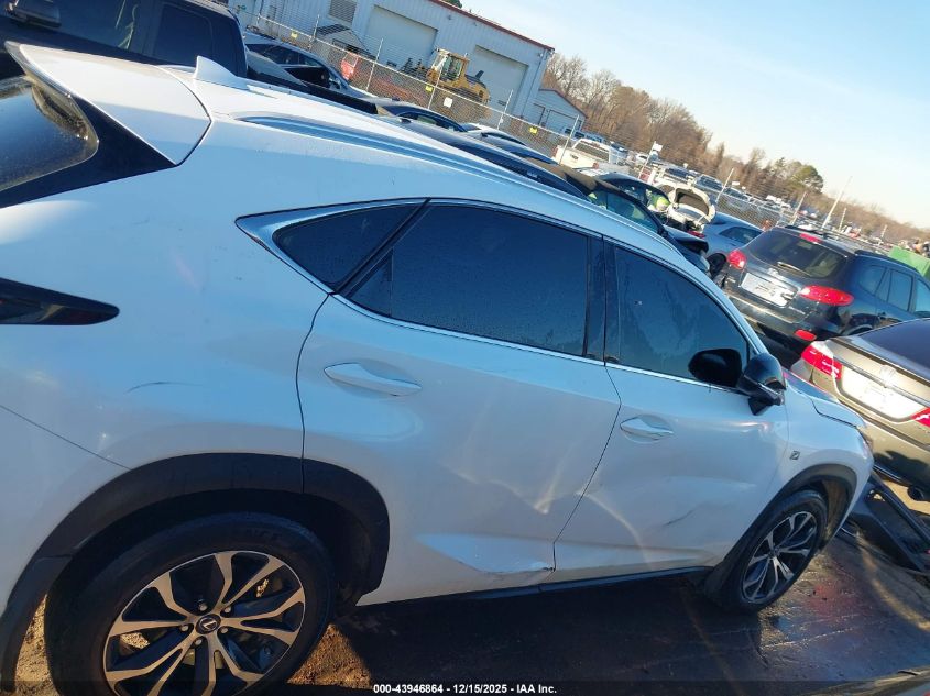 2017 Lexus Nx 200T F Sport VIN: JTJBARBZ1H2145034 Lot: 43946864