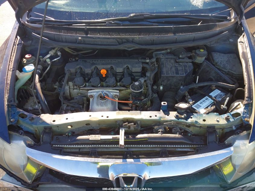 2010 Honda Civic Lx VIN: 2HGFA1F59AH582842 Lot: 43946883