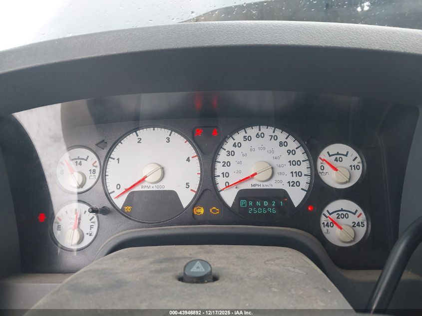 2006 Dodge Ram 3500 Laramie VIN: 3D3LX39C36G249993 Lot: 43946892