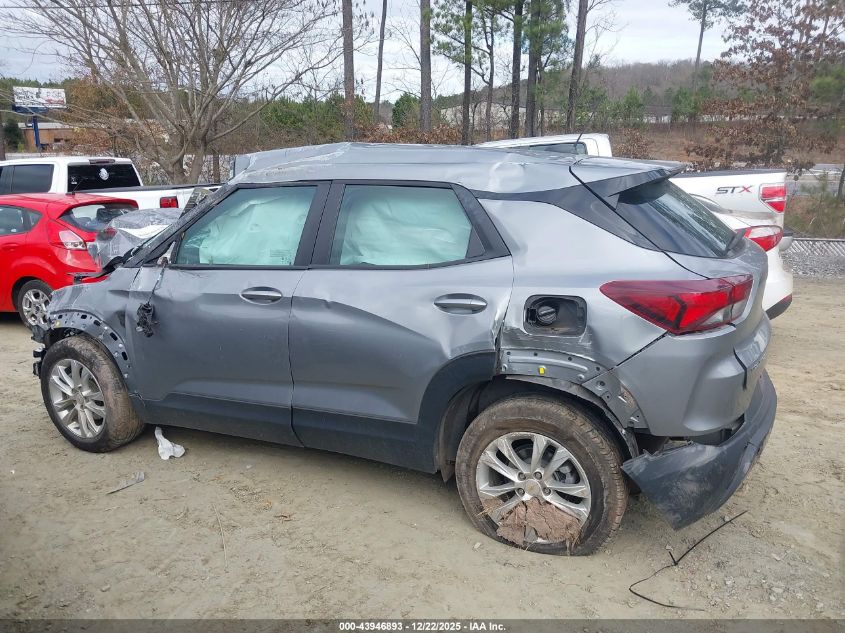 2023 Chevrolet Trailblazer Fwd Ls VIN: KL79MMS29PB188109 Lot: 43946893