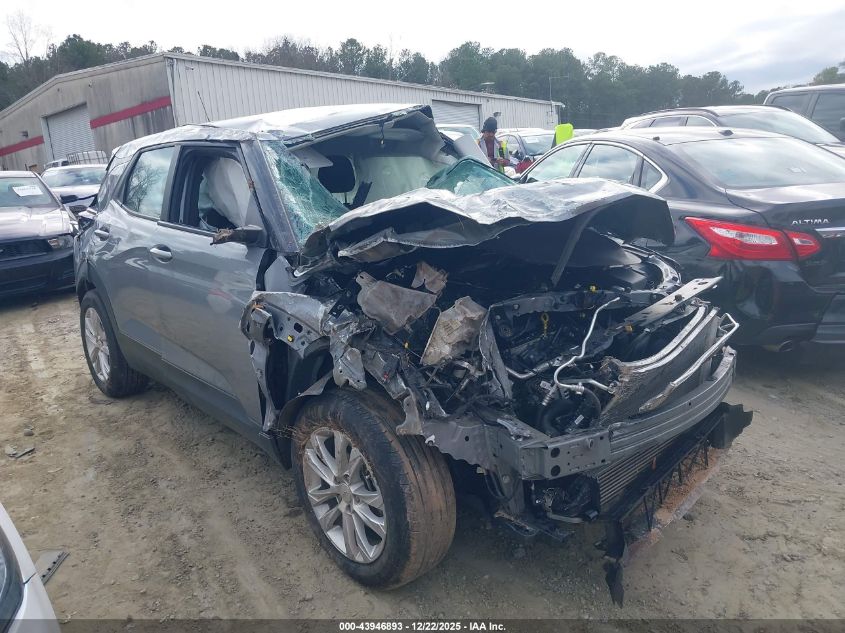 2023 Chevrolet Trailblazer Fwd Ls VIN: KL79MMS29PB188109 Lot: 43946893