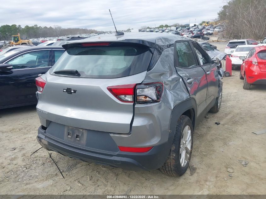 2023 Chevrolet Trailblazer Fwd Ls VIN: KL79MMS29PB188109 Lot: 43946893