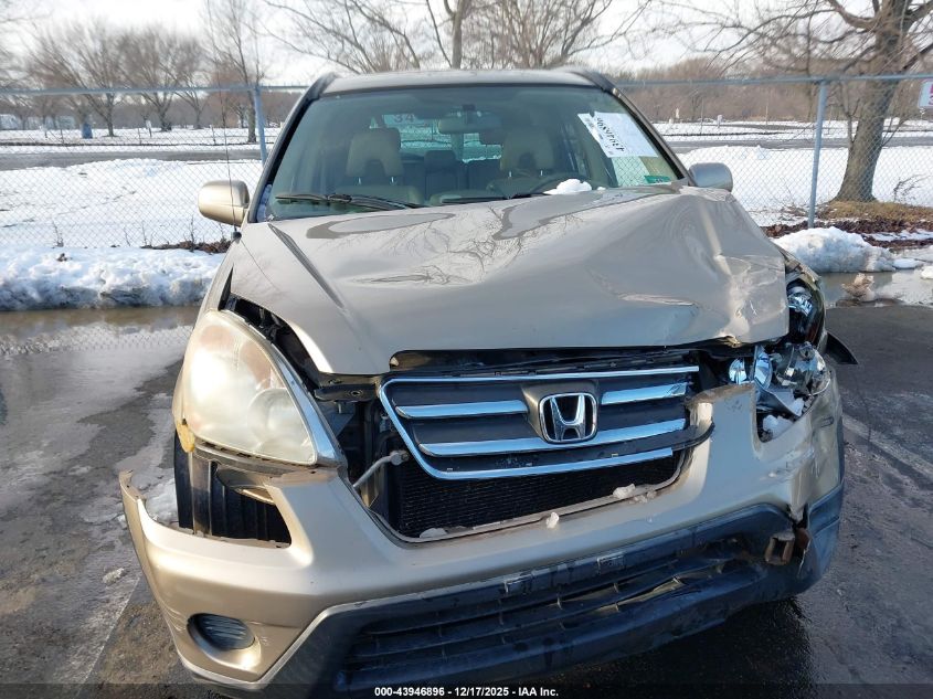 2006 Honda Cr-V Se VIN: JHLRD78996C047755 Lot: 43946896