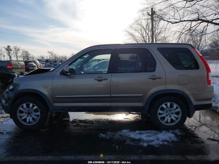 2006 Honda Cr-V Se VIN: JHLRD78996C047755 Lot: 43946896