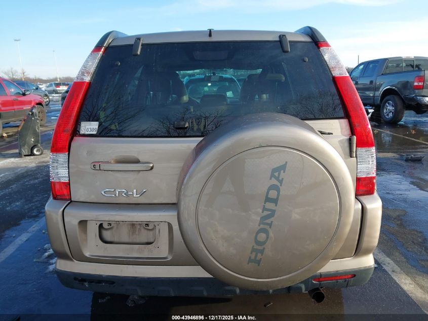 2006 Honda Cr-V Se VIN: JHLRD78996C047755 Lot: 43946896