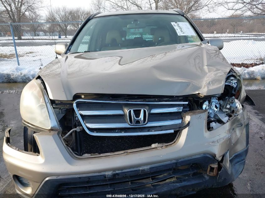 2006 Honda Cr-V Se VIN: JHLRD78996C047755 Lot: 43946896