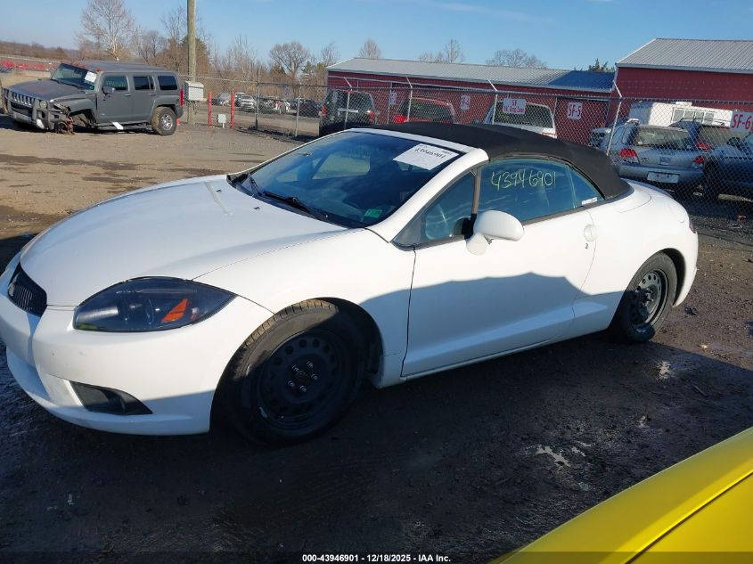 2009 Mitsubishi Eclipse Spyder Gs VIN: 4A3AL25F69E042013 Lot: 43946901