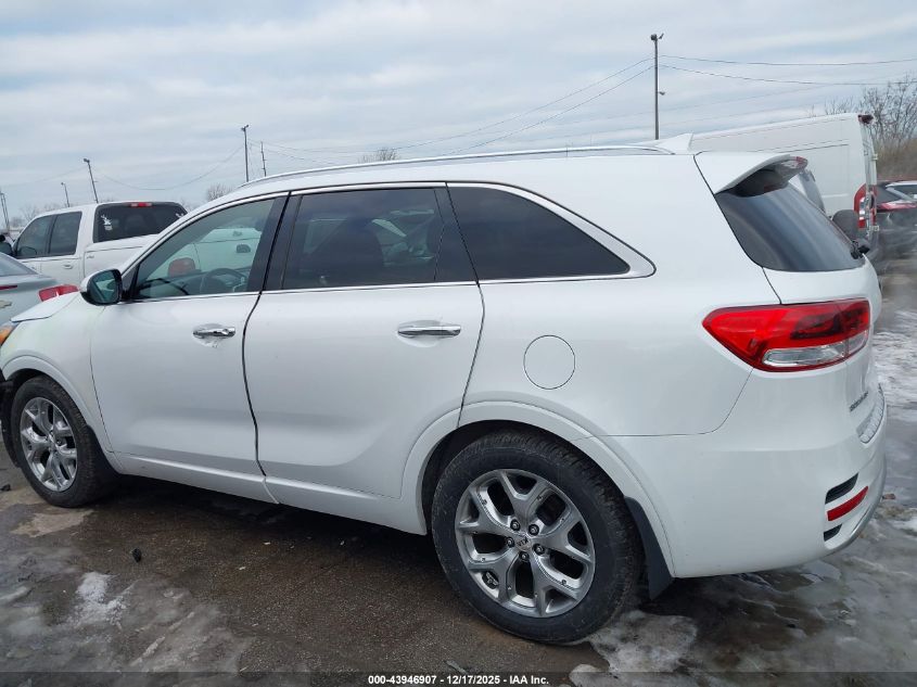 2016 Kia Sorento 3.3L Sxl VIN: 5XYPKDA53GG087343 Lot: 43946907