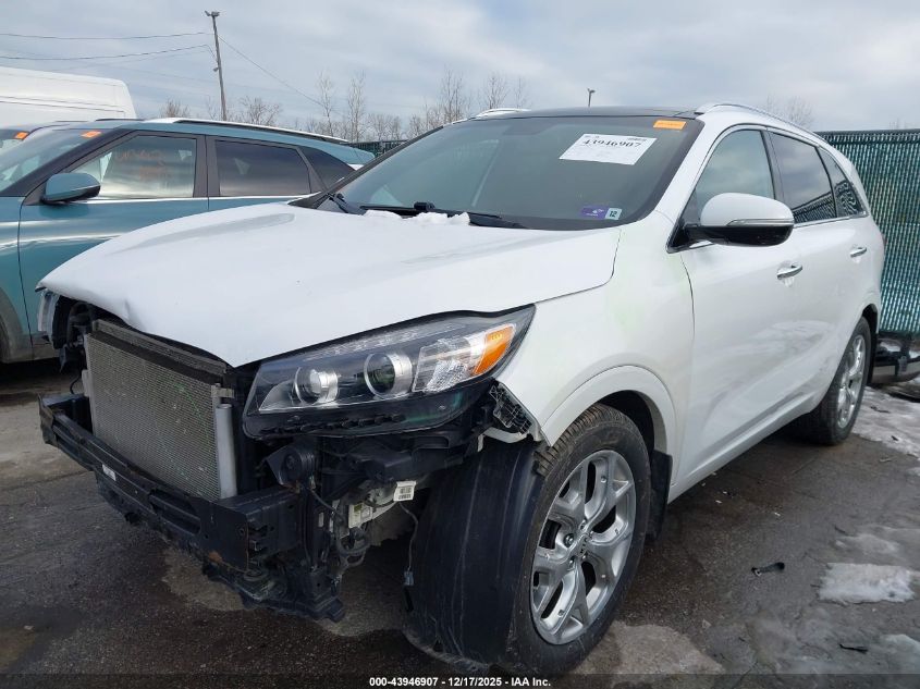 2016 Kia Sorento 3.3L Sxl VIN: 5XYPKDA53GG087343 Lot: 43946907