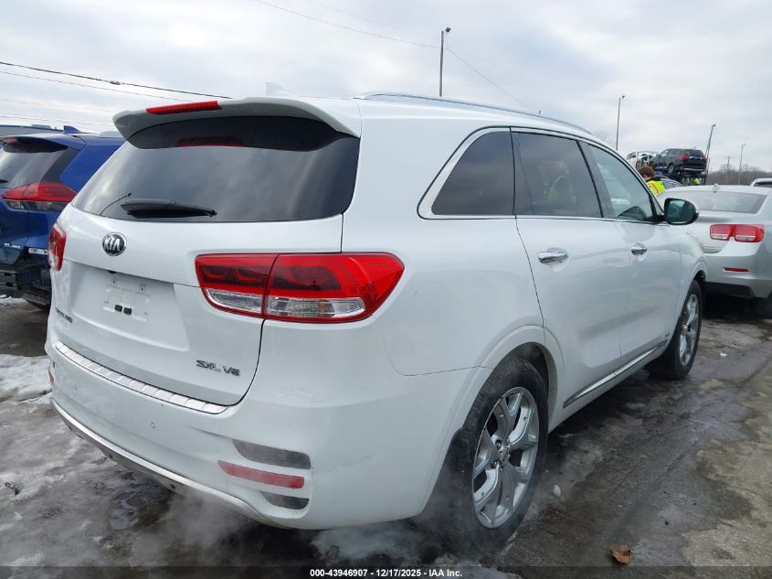 2016 Kia Sorento 3.3L Sxl VIN: 5XYPKDA53GG087343 Lot: 43946907