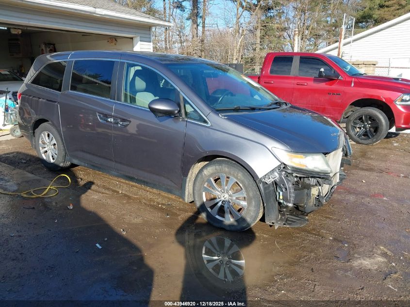 2015 Honda Odyssey Ex VIN: 5FNRL5H42FB002586 Lot: 43946920