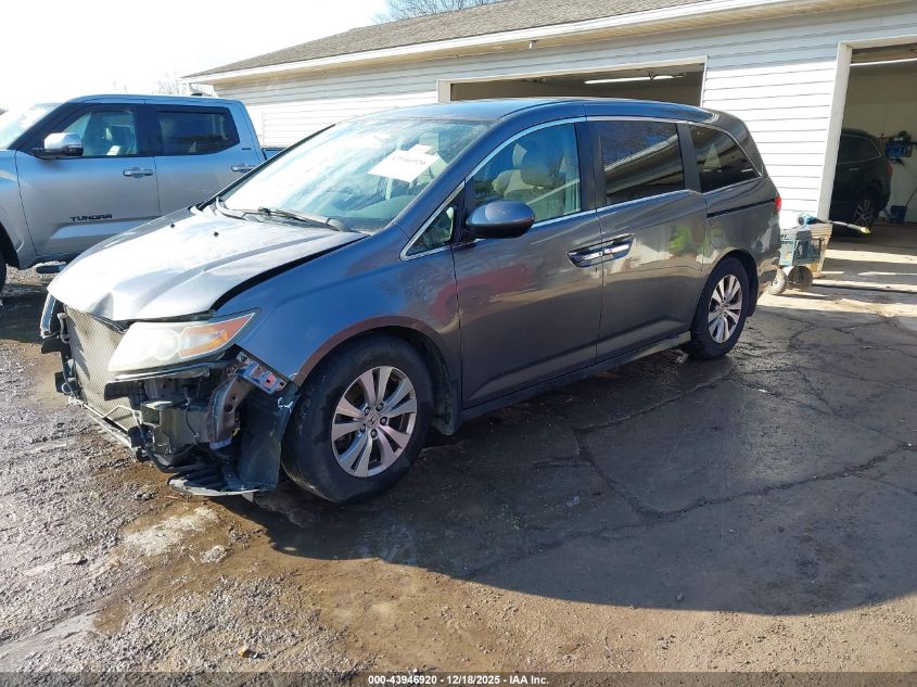 2015 Honda Odyssey Ex VIN: 5FNRL5H42FB002586 Lot: 43946920