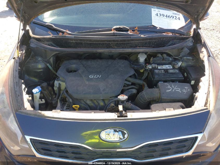 2013 Kia Rio Ex VIN: KNADN5A37D6132391 Lot: 43946924