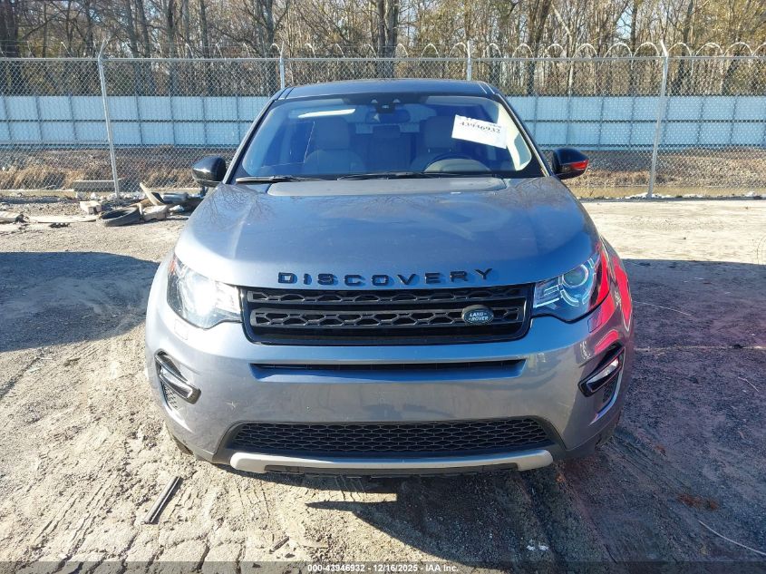 2018 Land Rover Discovery Sport Hse VIN: SALCR2RX6JH738203 Lot: 43946932