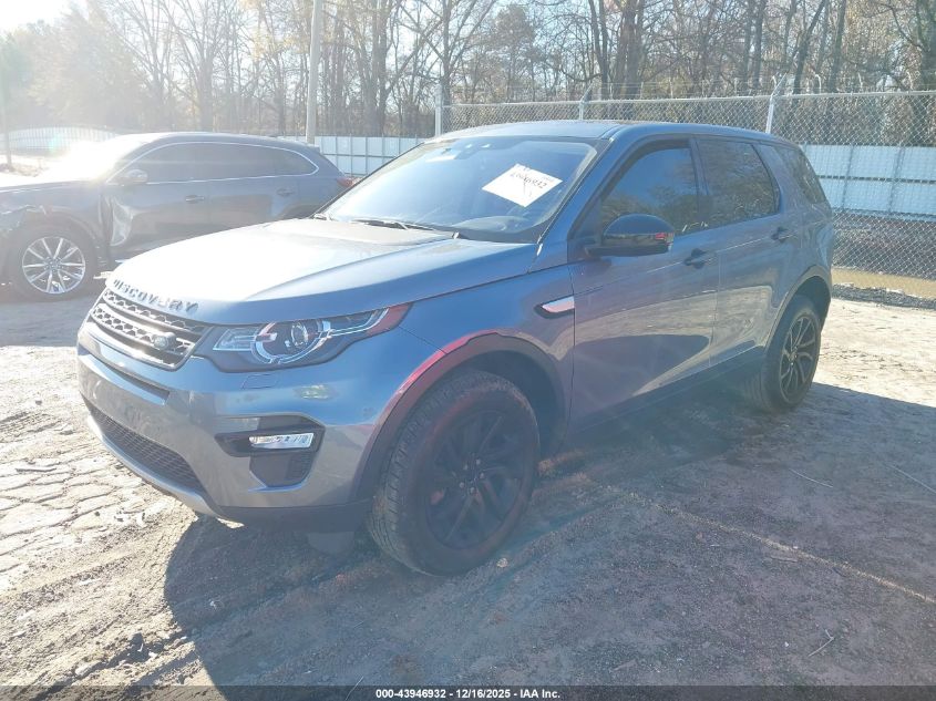 2018 Land Rover Discovery Sport Hse VIN: SALCR2RX6JH738203 Lot: 43946932