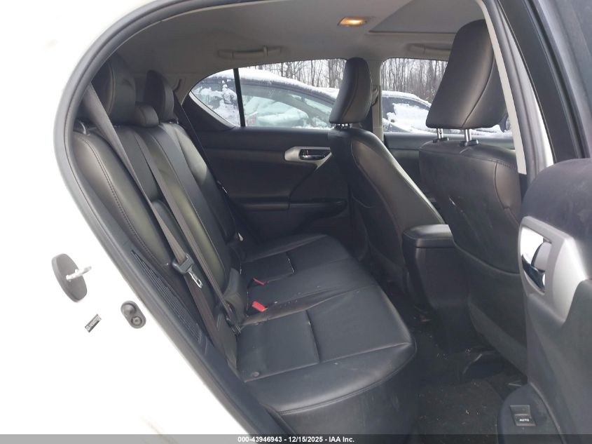 2012 Lexus Ct 200H Premium VIN: JTHKD5BH2C2121360 Lot: 43946943