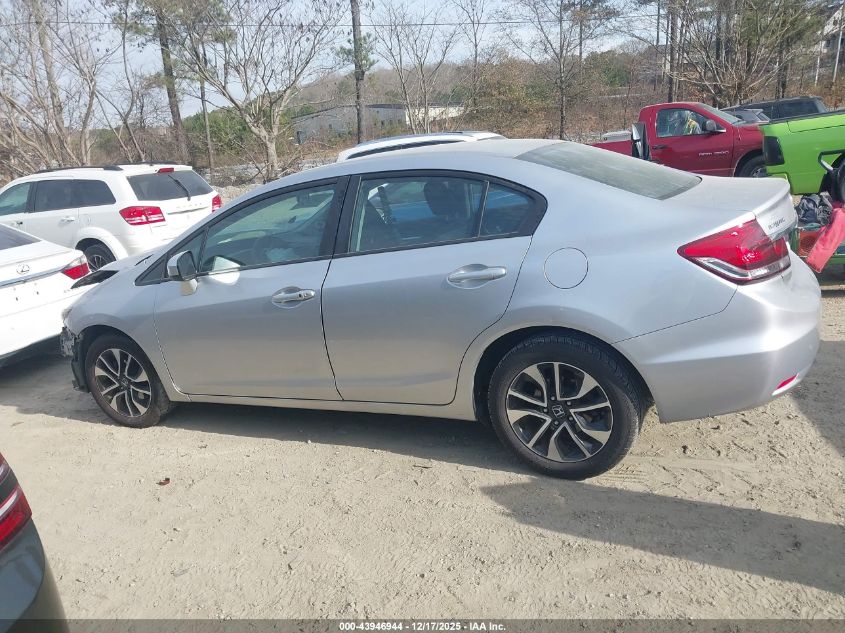 2015 Honda Civic Ex VIN: 19XFB2F87FE011784 Lot: 43946944
